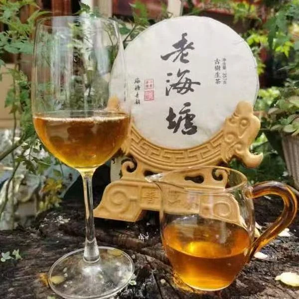 【A824】镇沅 老海塘 2018年 古树生茶 早春 357g/饼 9月15日