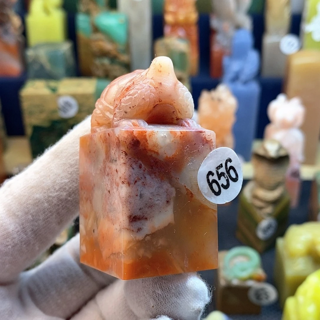 老挝石篆刻作品展，篆刻