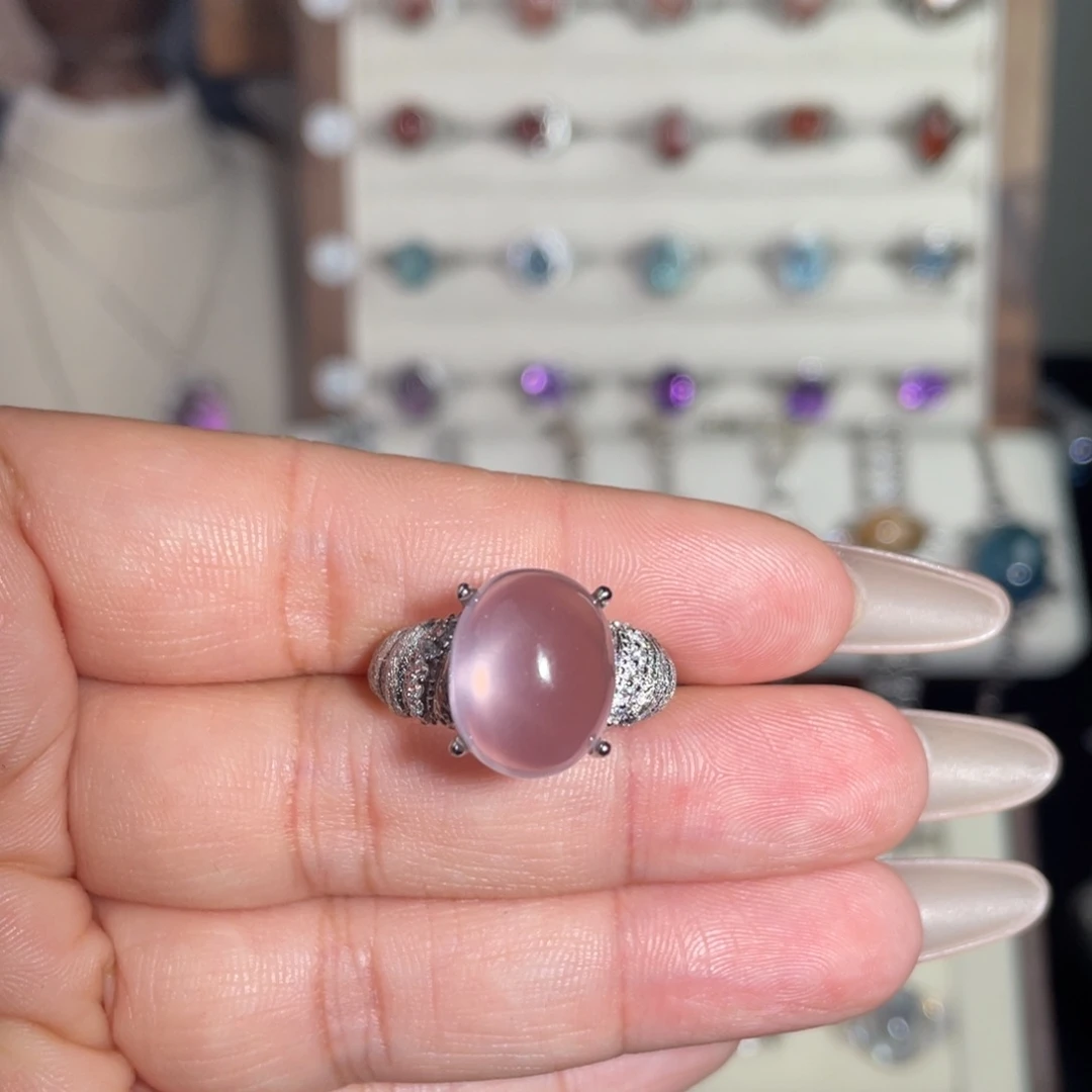 烧***子手链银S925镶嵌水晶