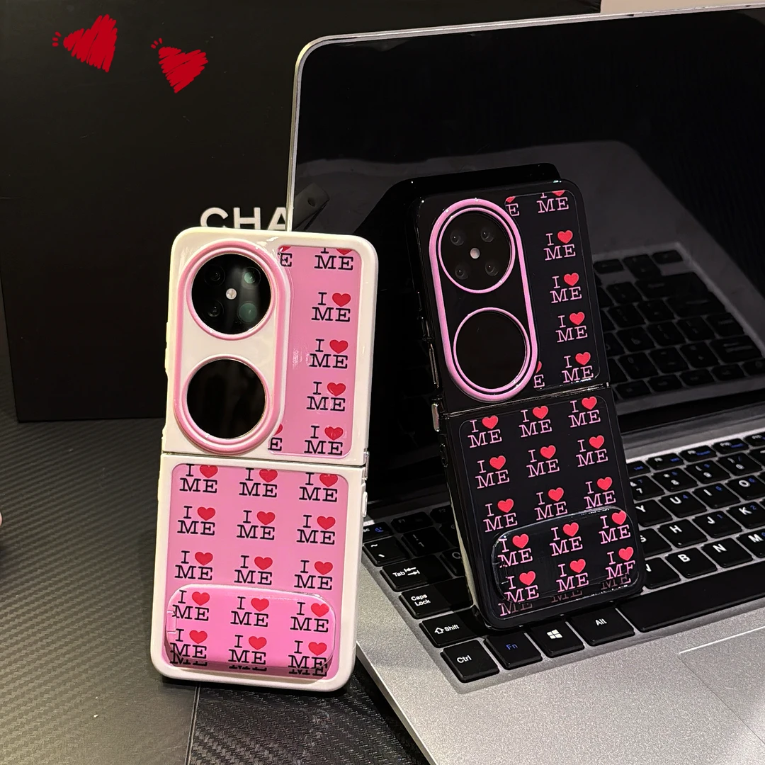 IME适用于华为POCKET2手机壳奶油壳FINDN3FLIP支架华为2024高级感