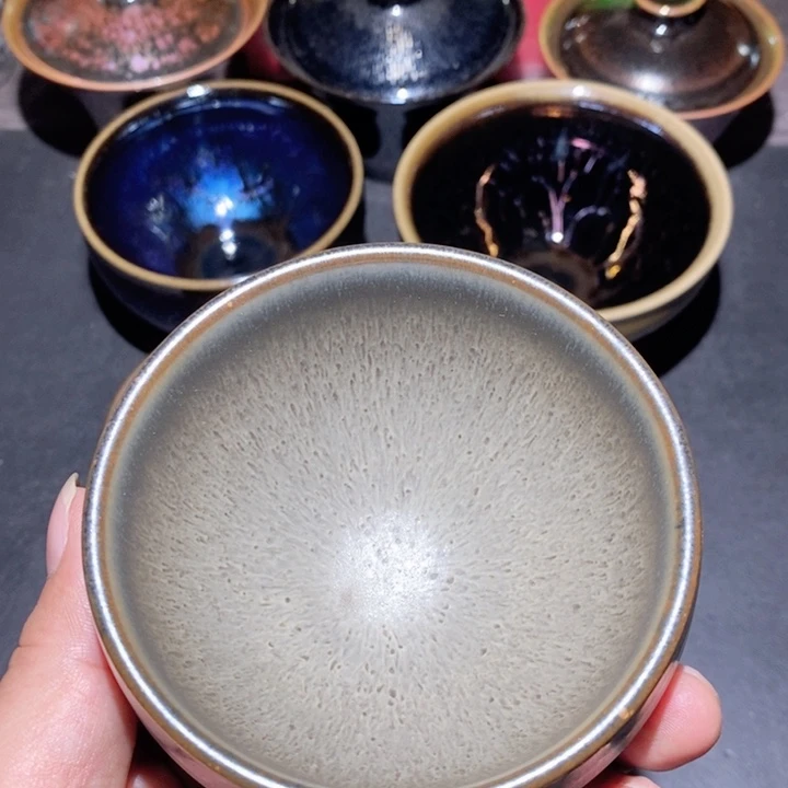 茶盏建盏主人杯品茗杯茶壶茶具