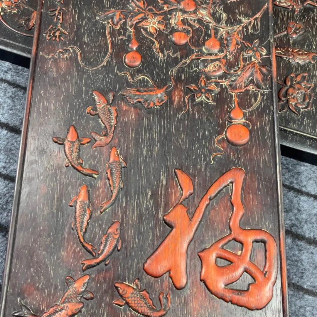 木非洲紫檀木雕牌匾挂匾