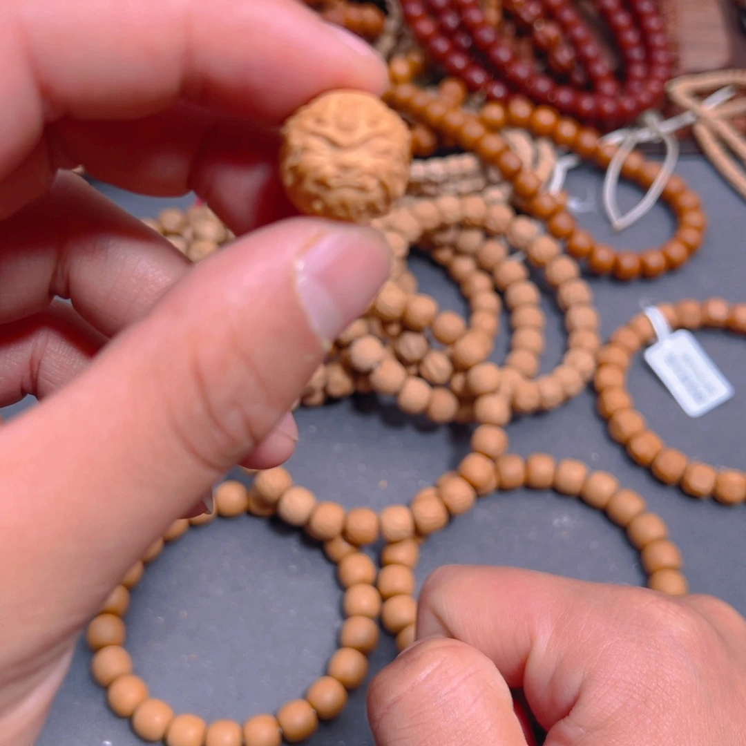 猴头核桃吊坠单颗