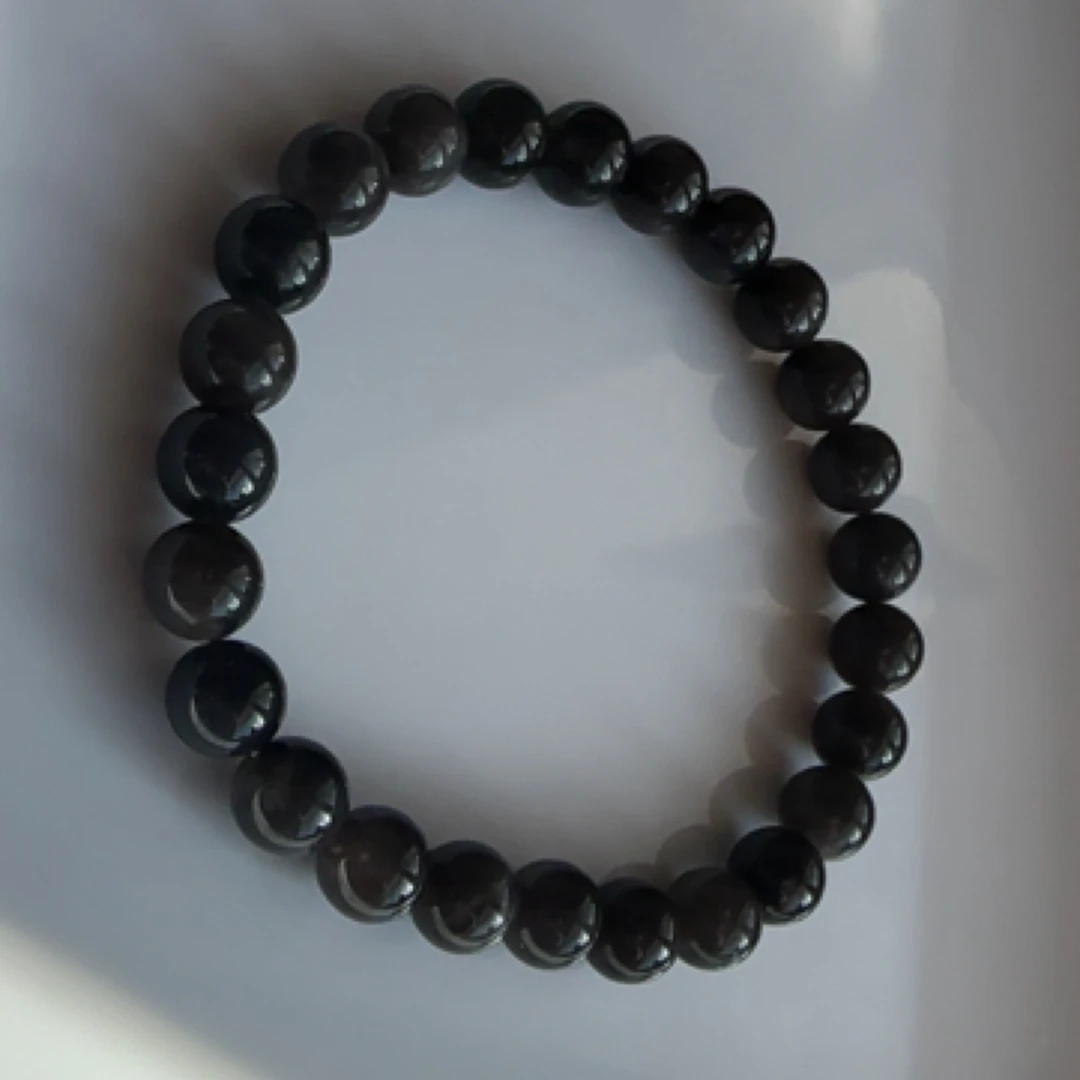 和田帝王紫手串！卡7-8mm小多样性发货，默认微瑕