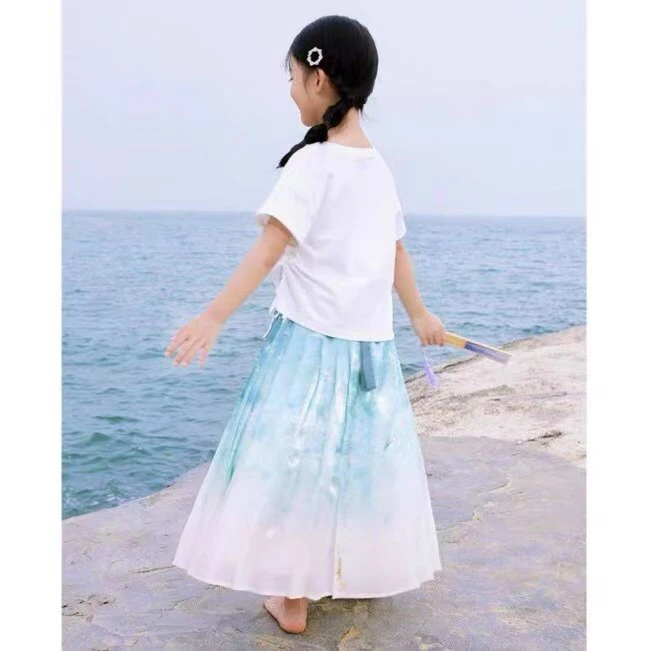 女童汉服裙半裙（19-49）