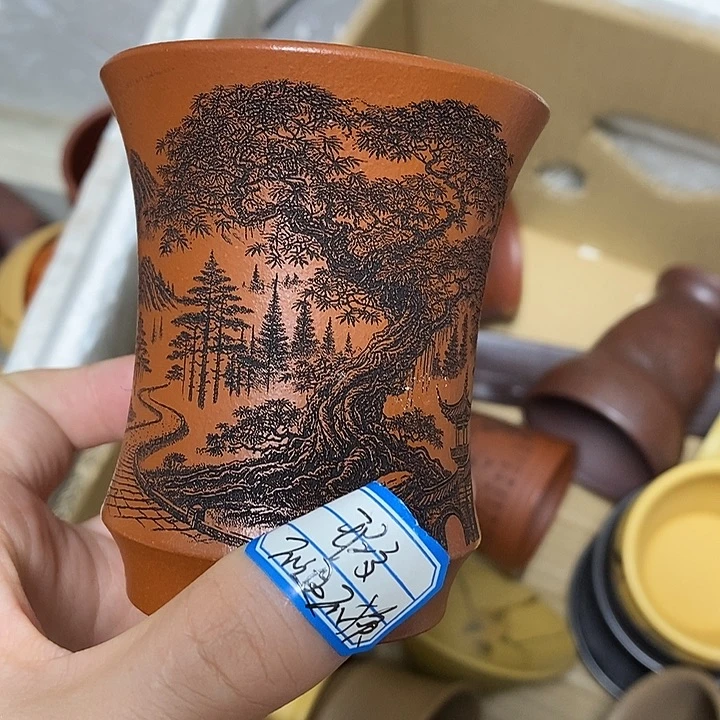茶杯紫砂瑕疵不退不换，