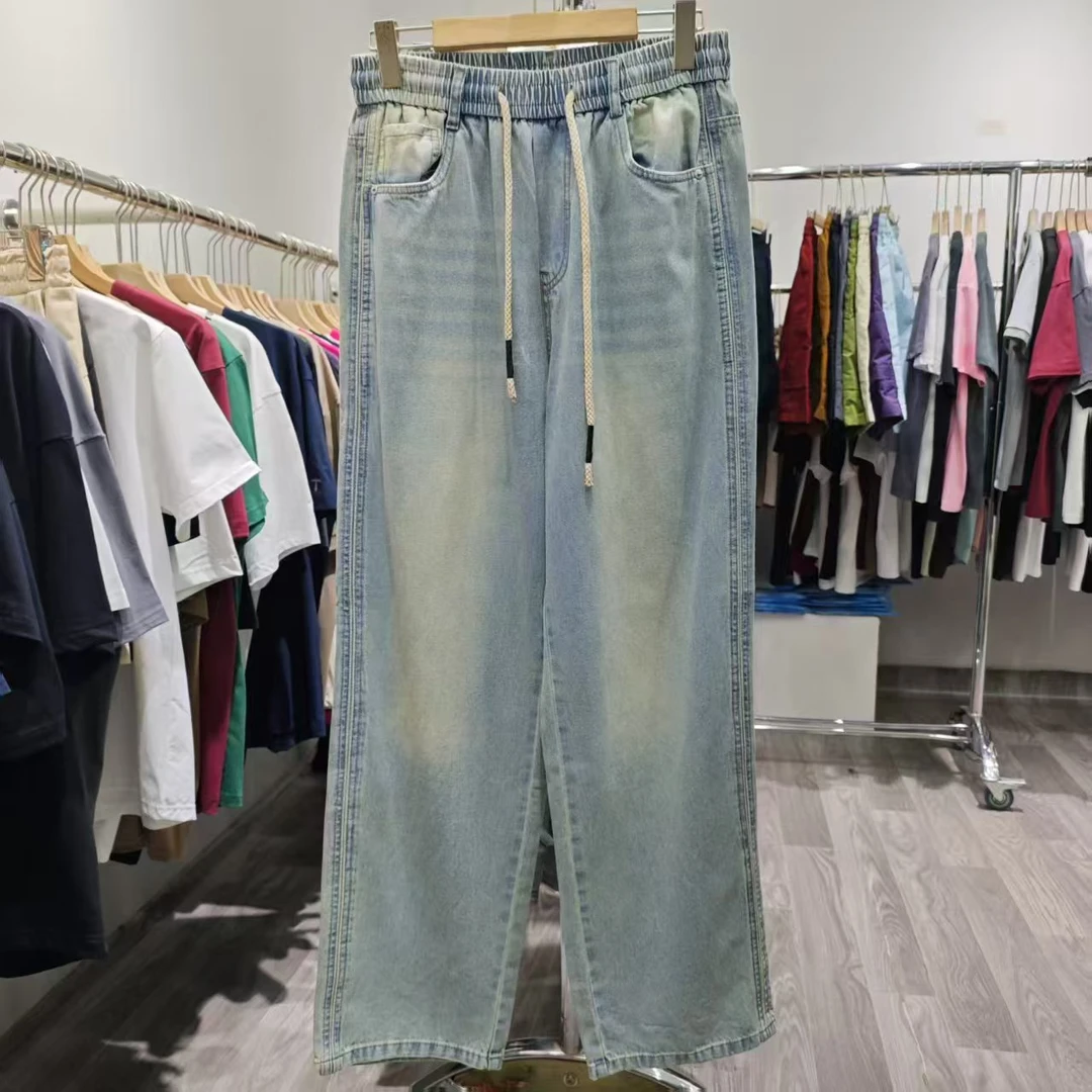 K98#撤柜孤品捡漏断码男女同穿牛仔休闲裤