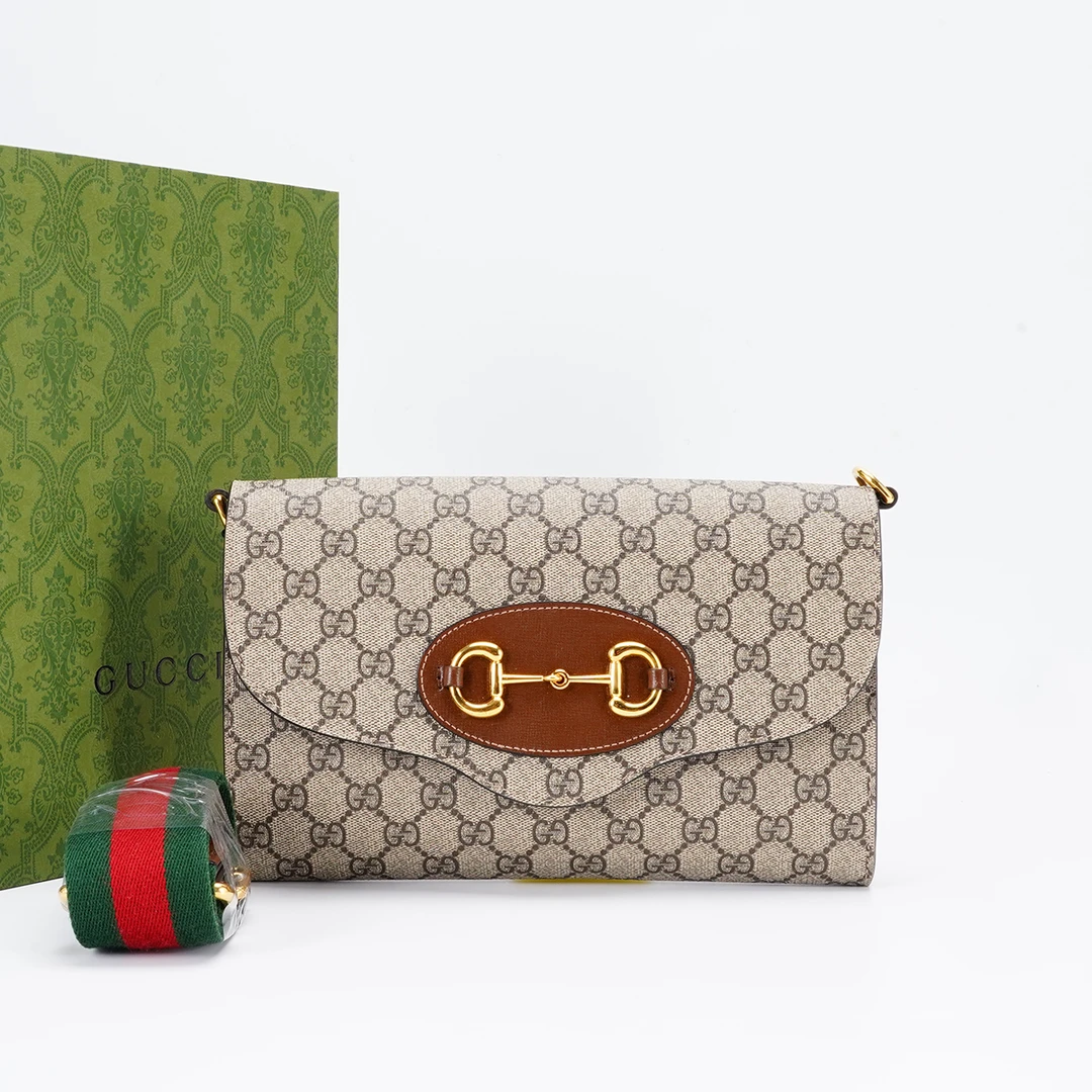 95新 GUCCI/古驰 GUCCI 1955马衔扣小号包/BG22013426