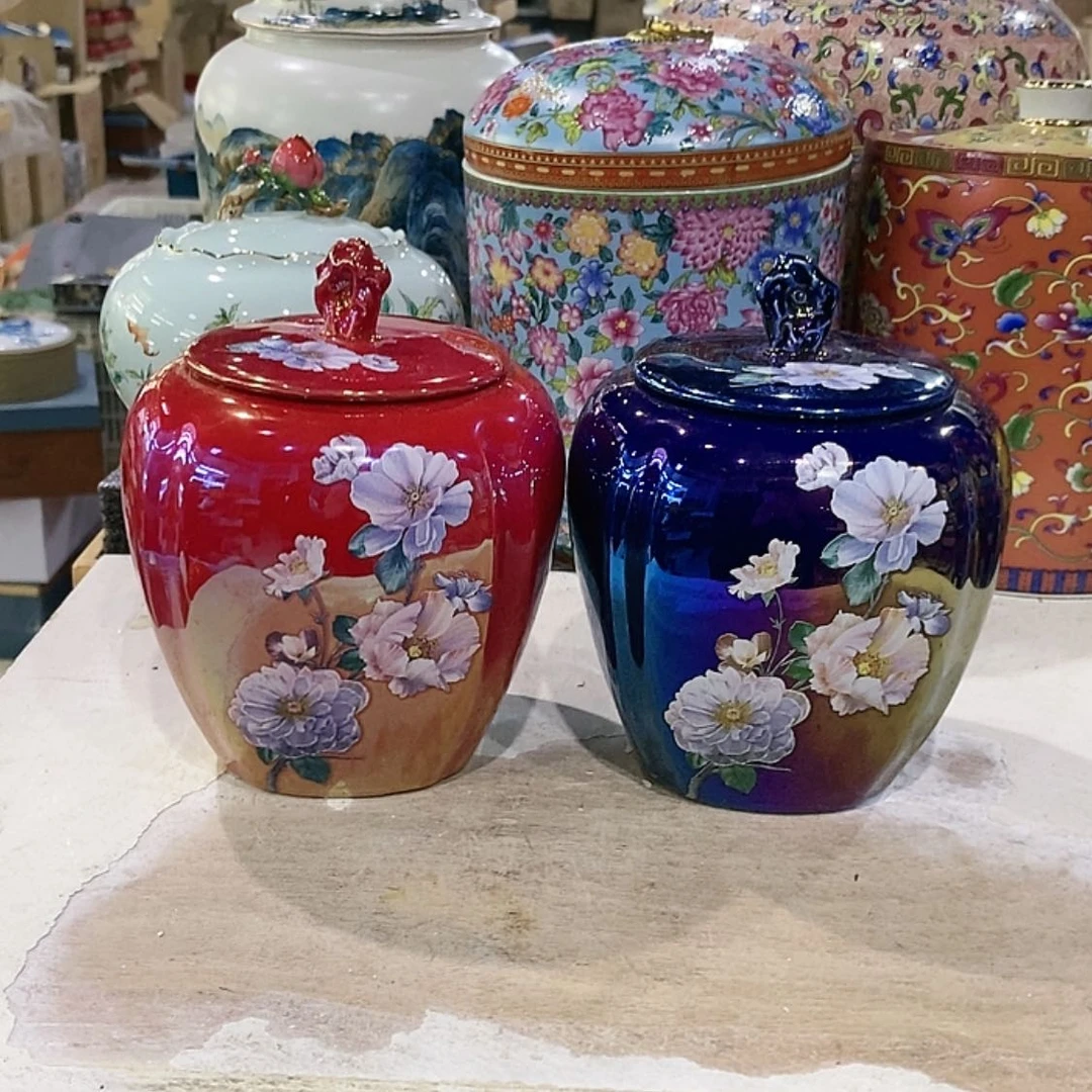 【闪购商品】罐茶叶罐陶瓷茶叶罐