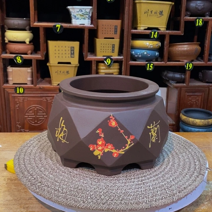 紫砂花盆紫砂艺术