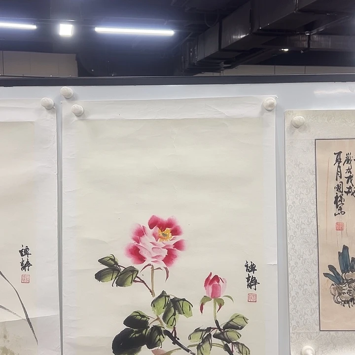 国画花鸟画作品手绘