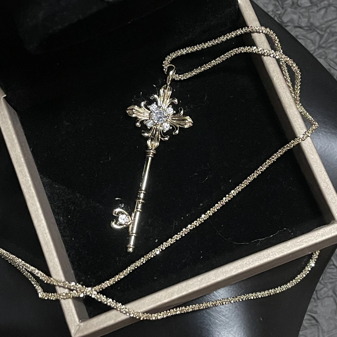 铜合金项链 F 1564 金色项链