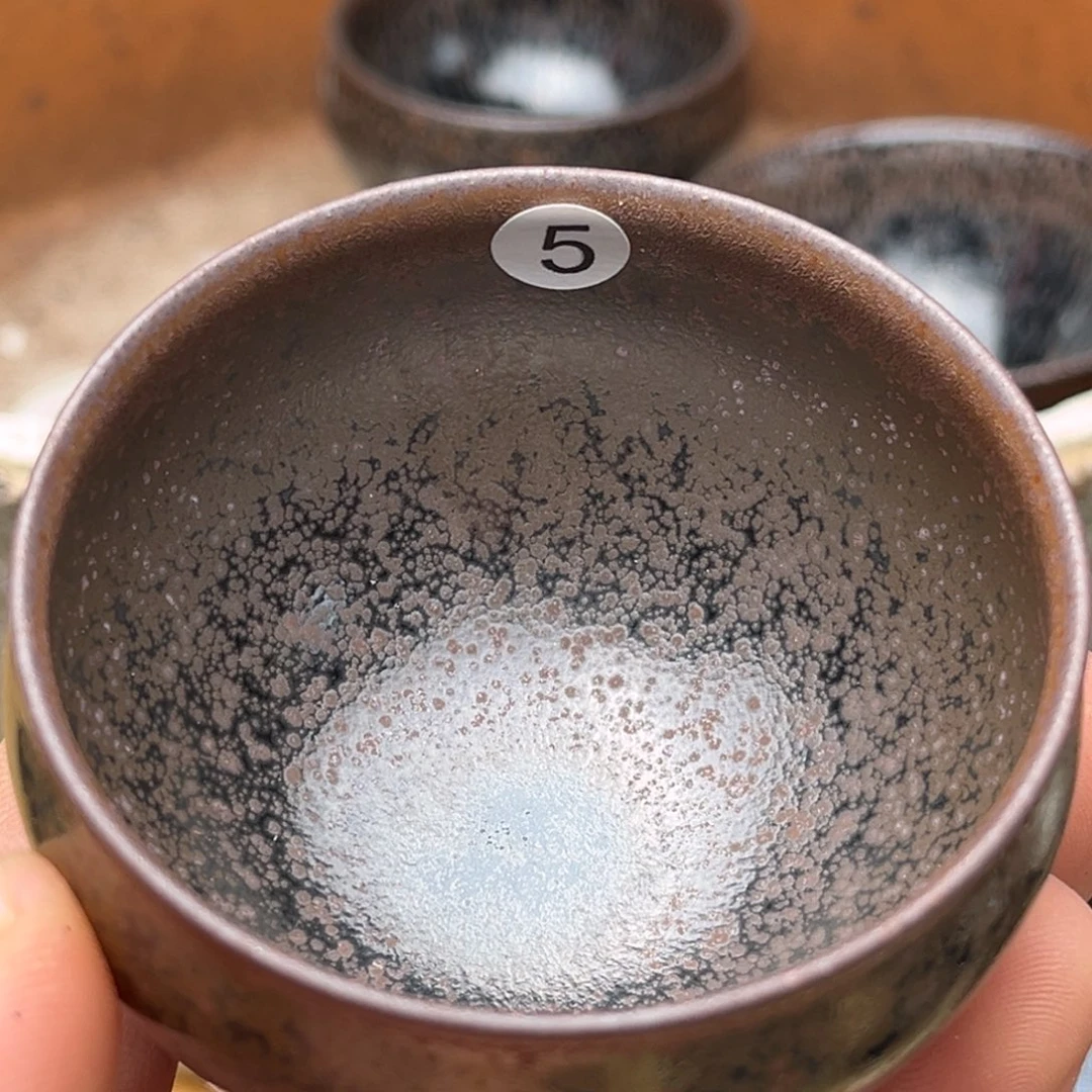 茶盏义兴龙窑柴烧微瑕