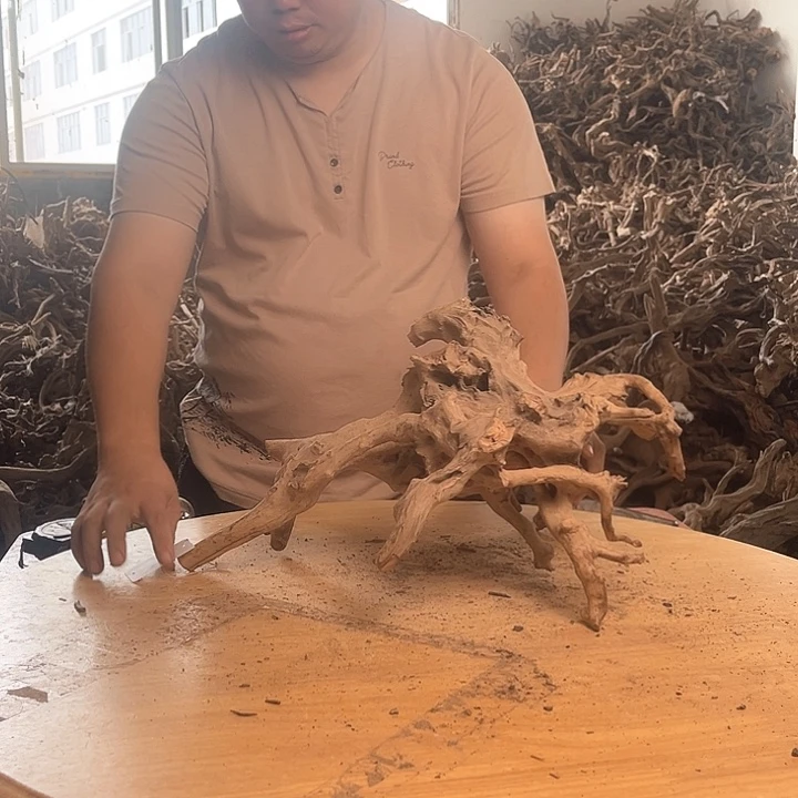木503625鱼缸造景根雕工艺169
