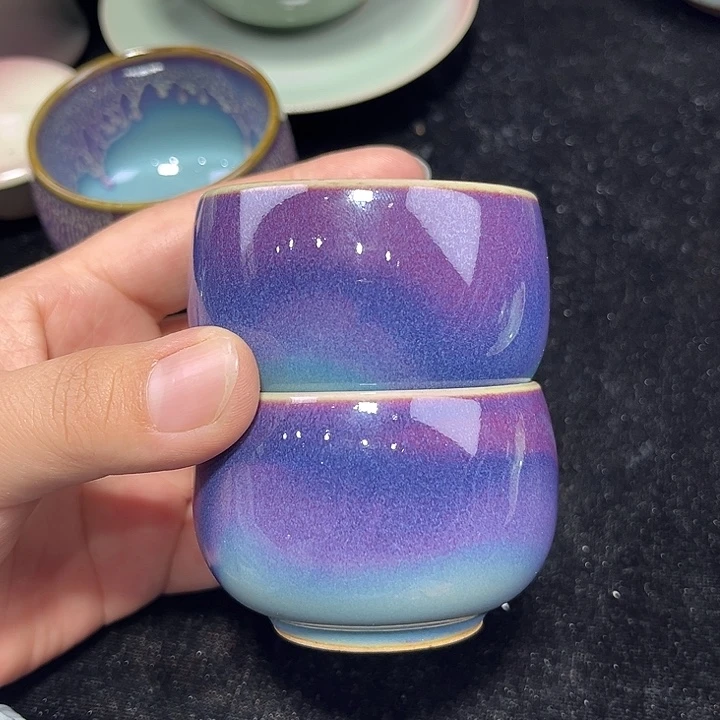 摆件陶钧窑茶器钧窑茶器