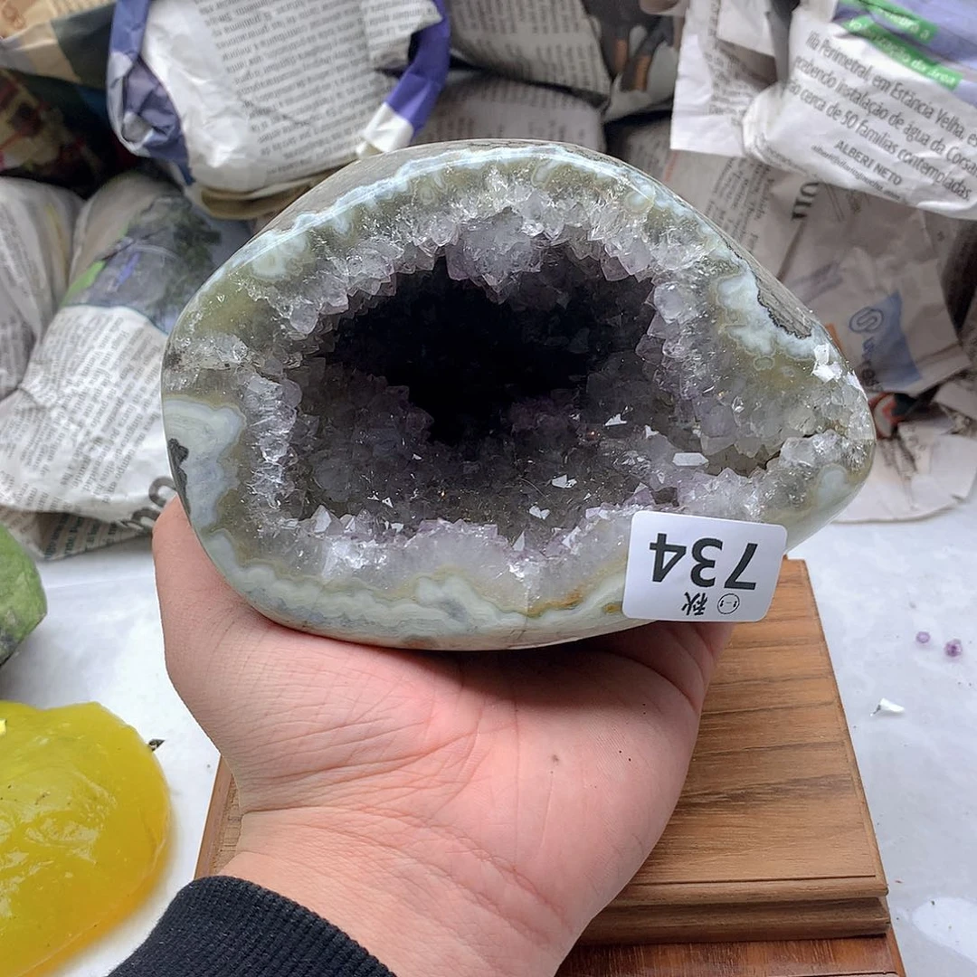 紫晶大型摆件（非配饰）未镶嵌