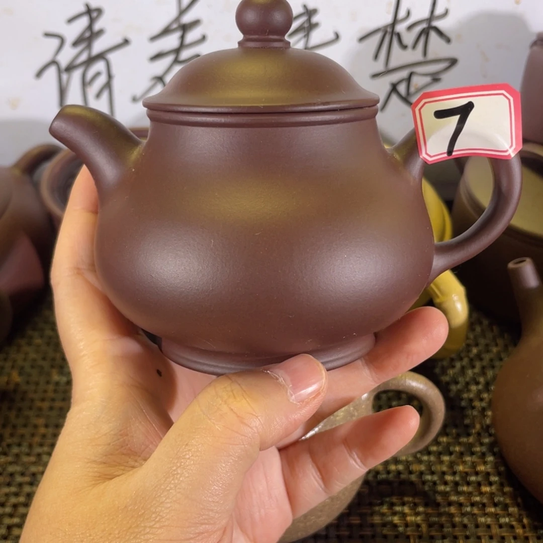 茶壶紫砂潘壶微瑕