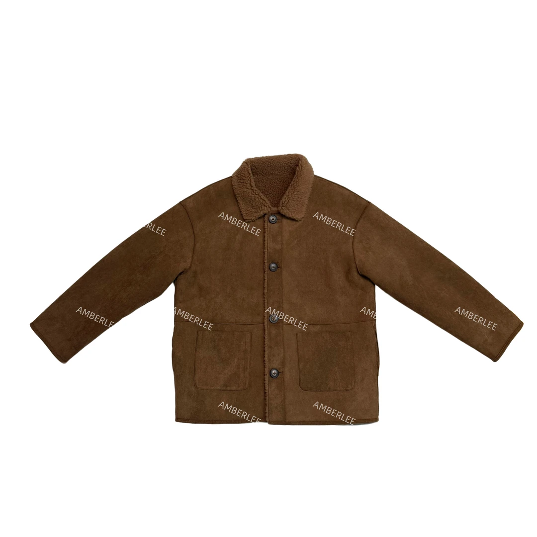 【AMBERLEE】羊羔毛双面穿外套