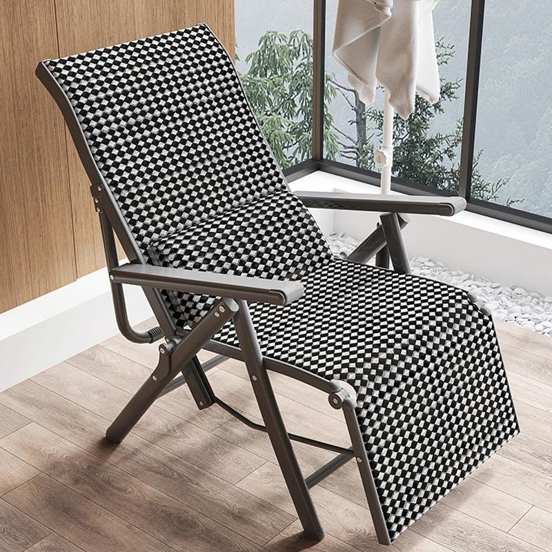 躺椅折叠午休可躺可坐可睡休闲家用办公室靠背午睡椅透气便携椅子