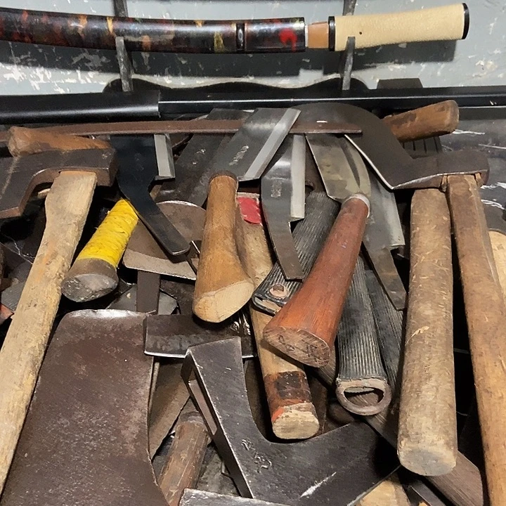 户外手工锻打农具