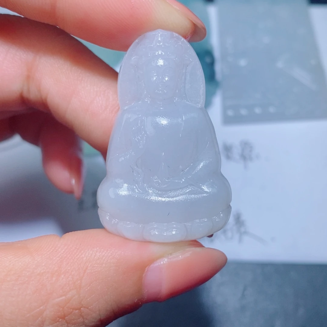 未镶嵌吊坠定制翡翠