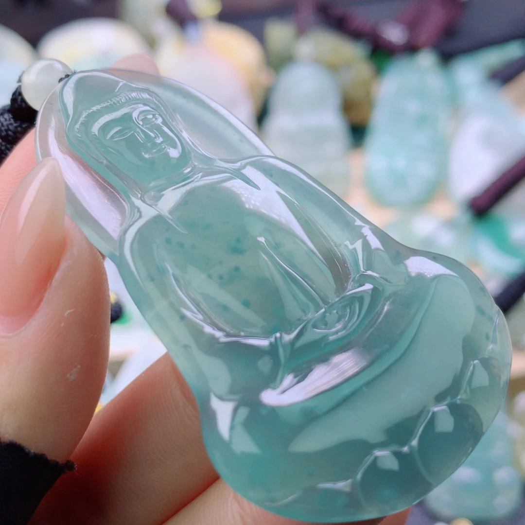 翡翠未镶嵌颈饰翡翠吊坠