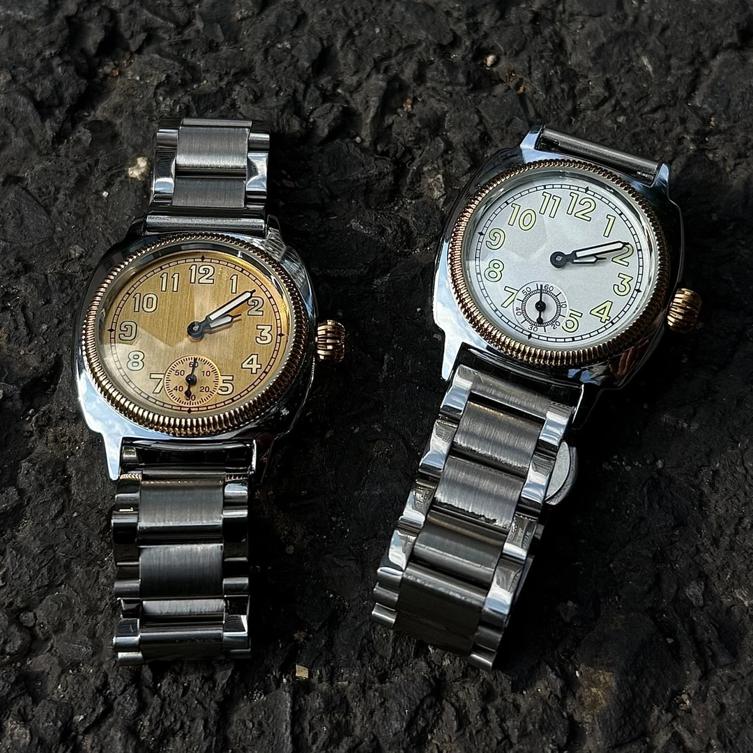 千禧风原创轻奢数字表盘复古百搭手表情侣经典腕表时尚简约潮流