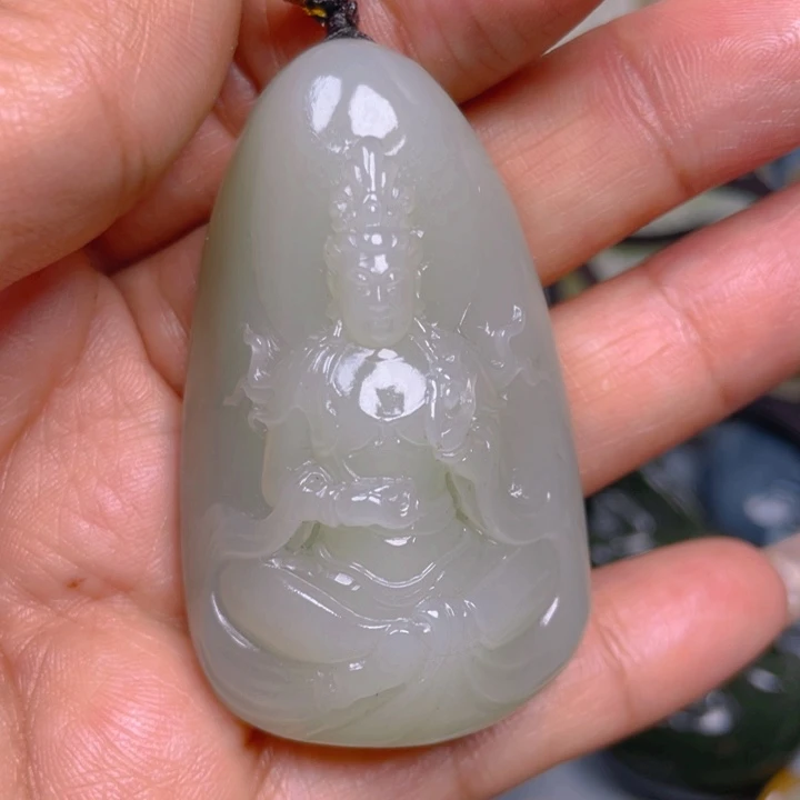 和田玉挂件未镶嵌