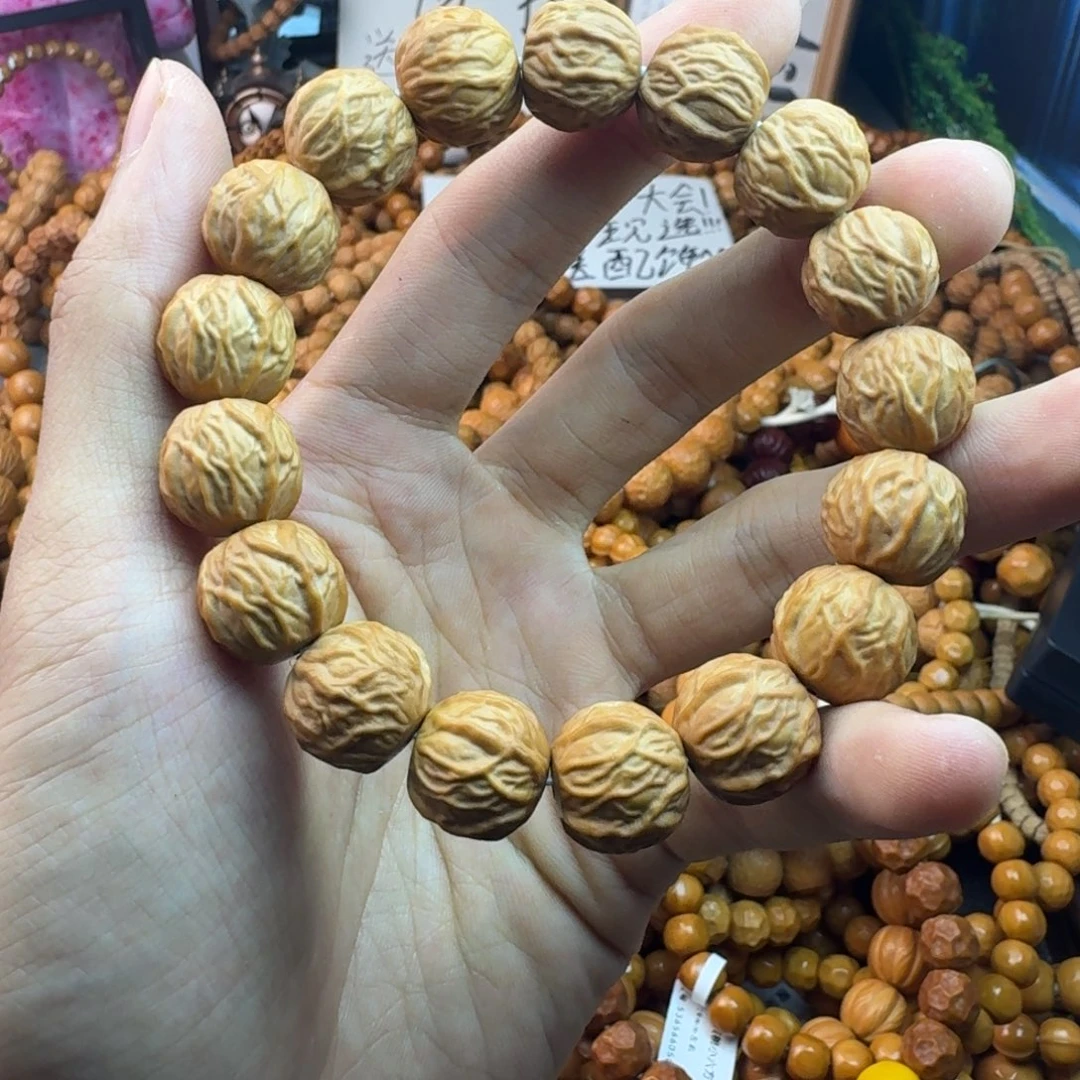 手串猴头核桃14.8mm毒液无赠品