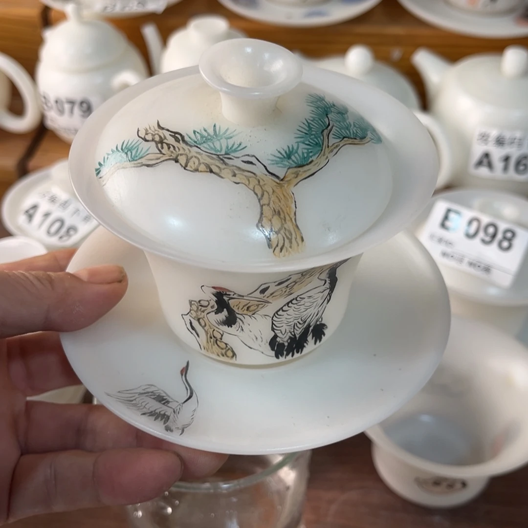 拜***叔德化陶瓷德韵茶器