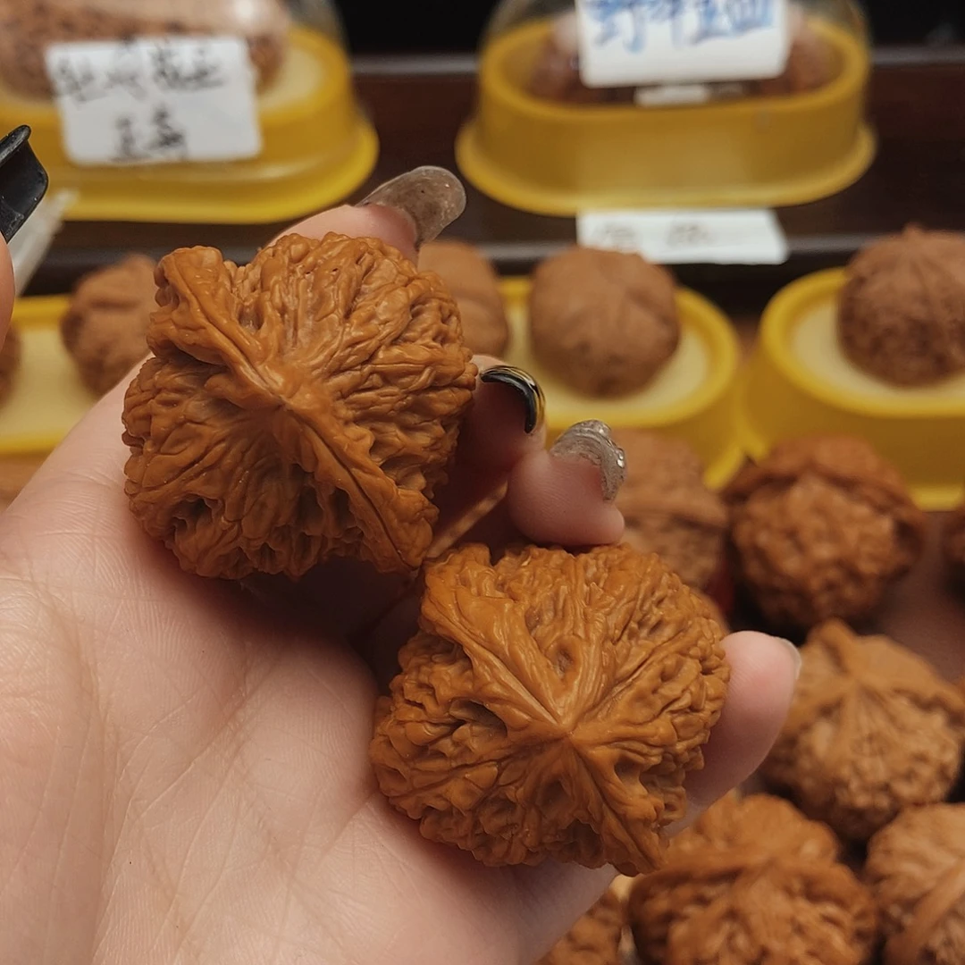 吊坠文玩核桃39全品南疆石