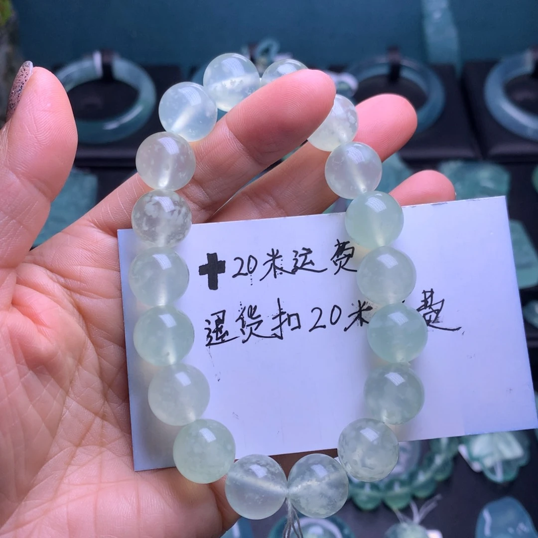 蛇纹石玉未镶嵌手串