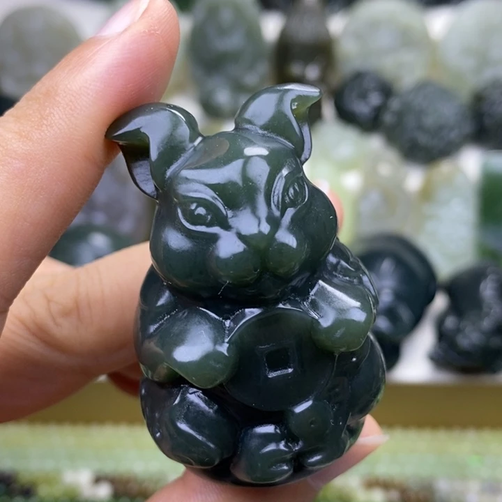 颈饰未镶嵌和田玉