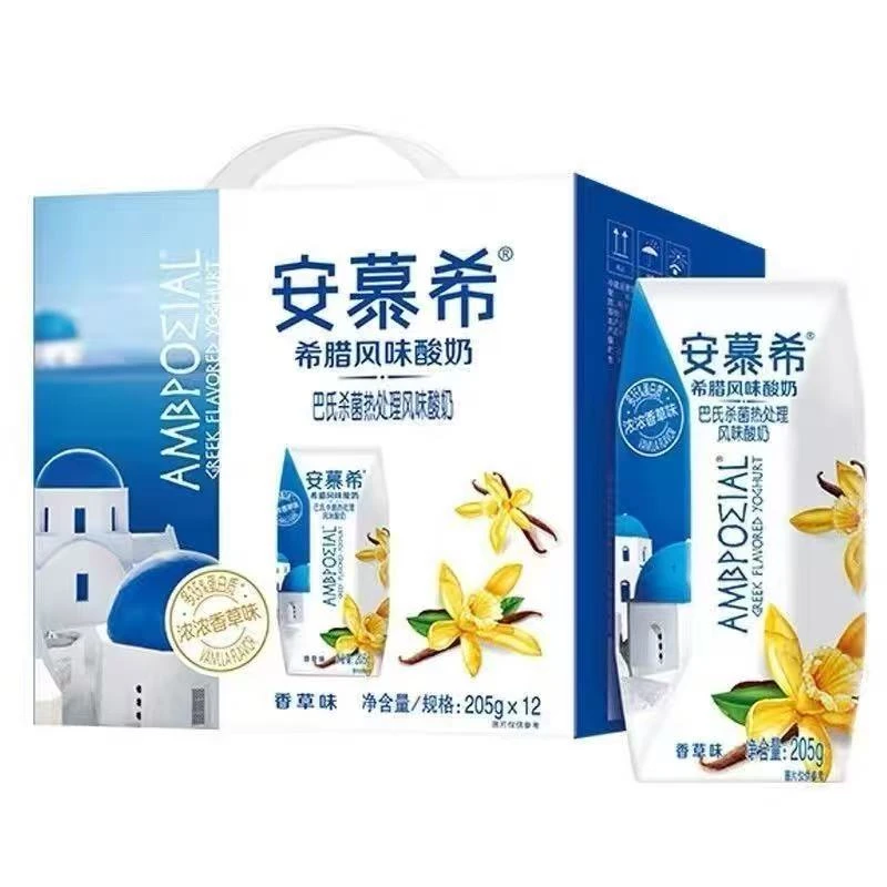 伊利安慕希香草味205g*12盒（9月产，喝到2026年3月）
