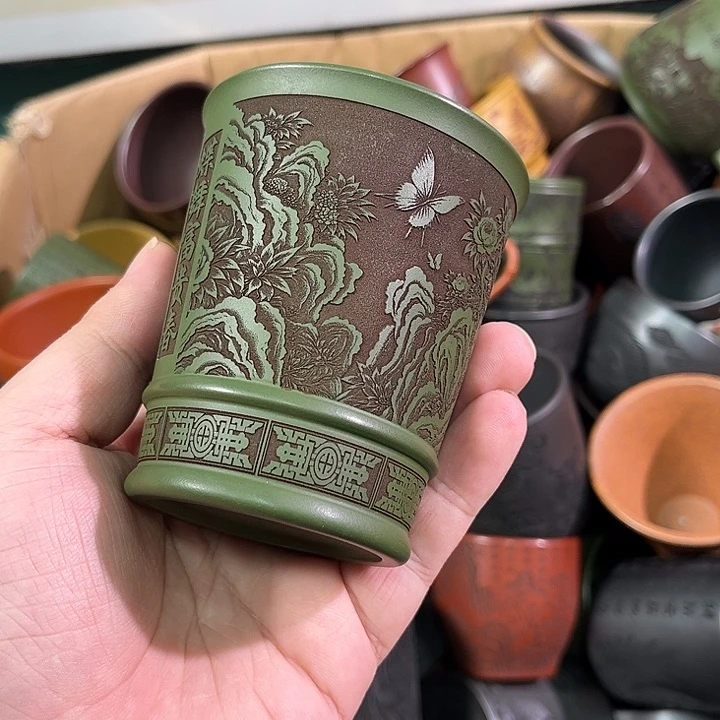 茶杯紫砂全手工紫砂主人杯