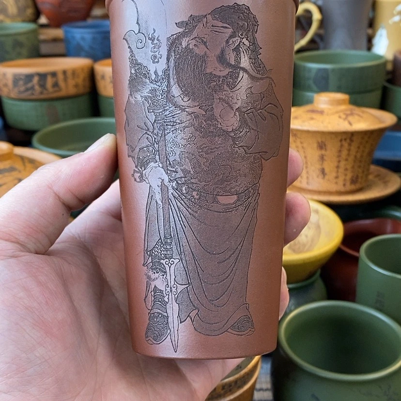 【闪购商品】紫砂杯子宜兴全手工紫砂杯