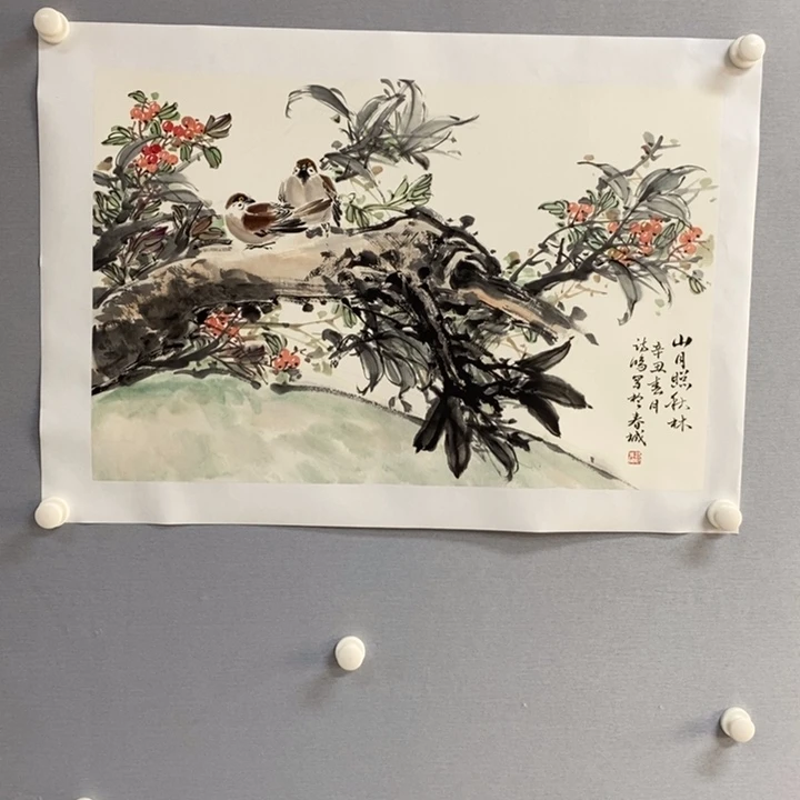 国画亲笔手绘原创