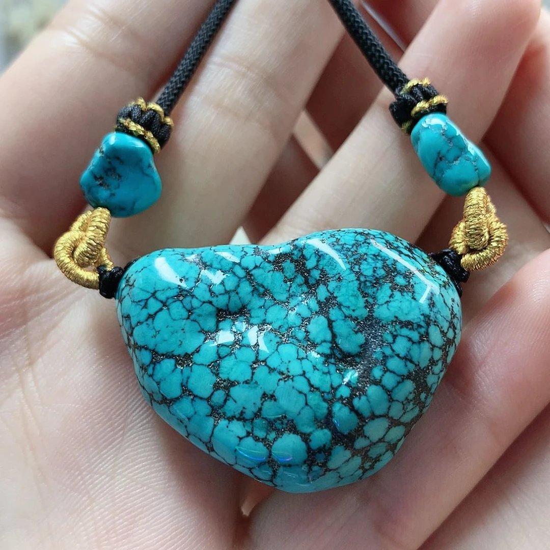 未镶嵌绿松石珠宝奇石