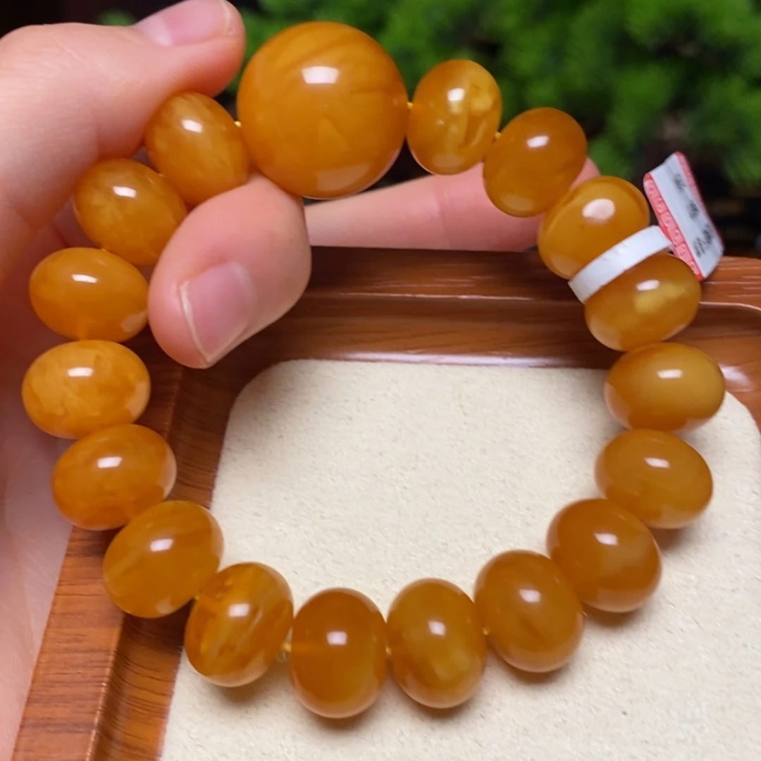 【闪购商品】手链蜜蜡未镶嵌高**事手串