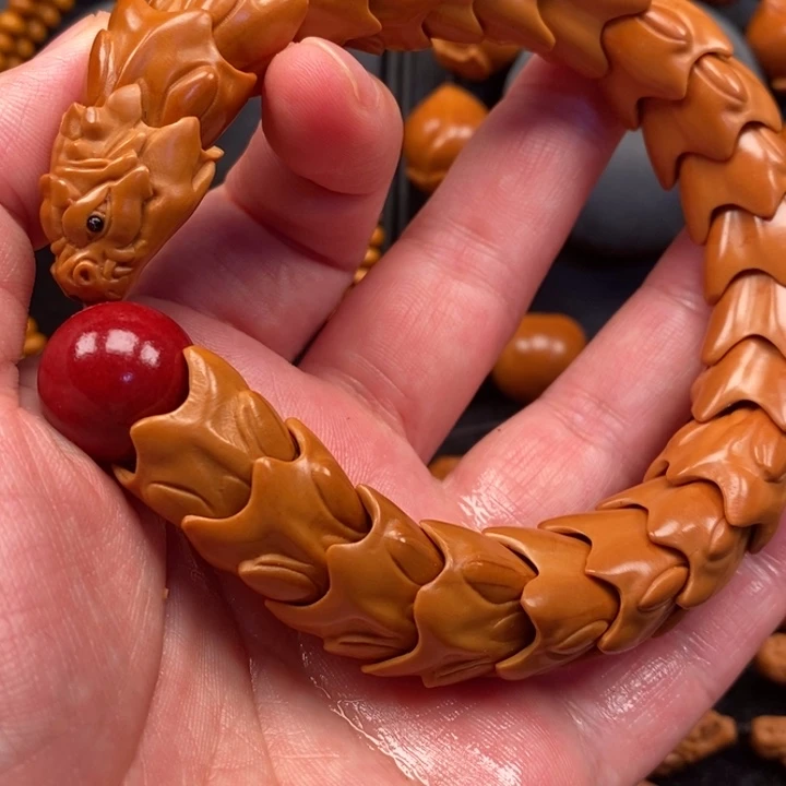 橄榄核手串/手链龙骨串