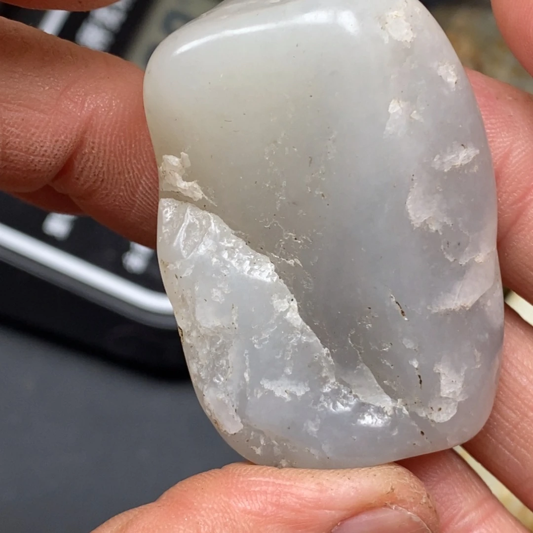 和田玉挂件银S925镀金镶嵌