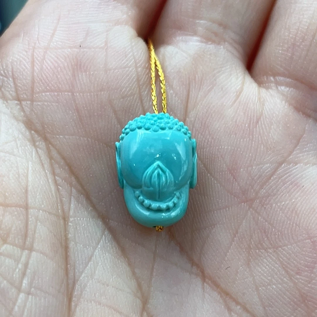 绿松石未镶嵌颈饰