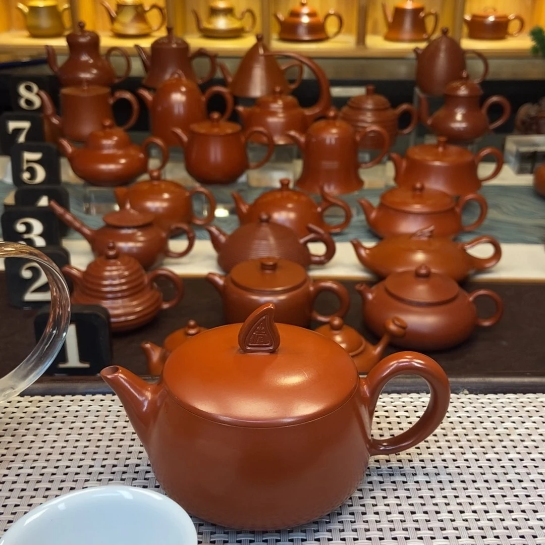 茶壶紫砂易**和潮州手拉壶手拉壶