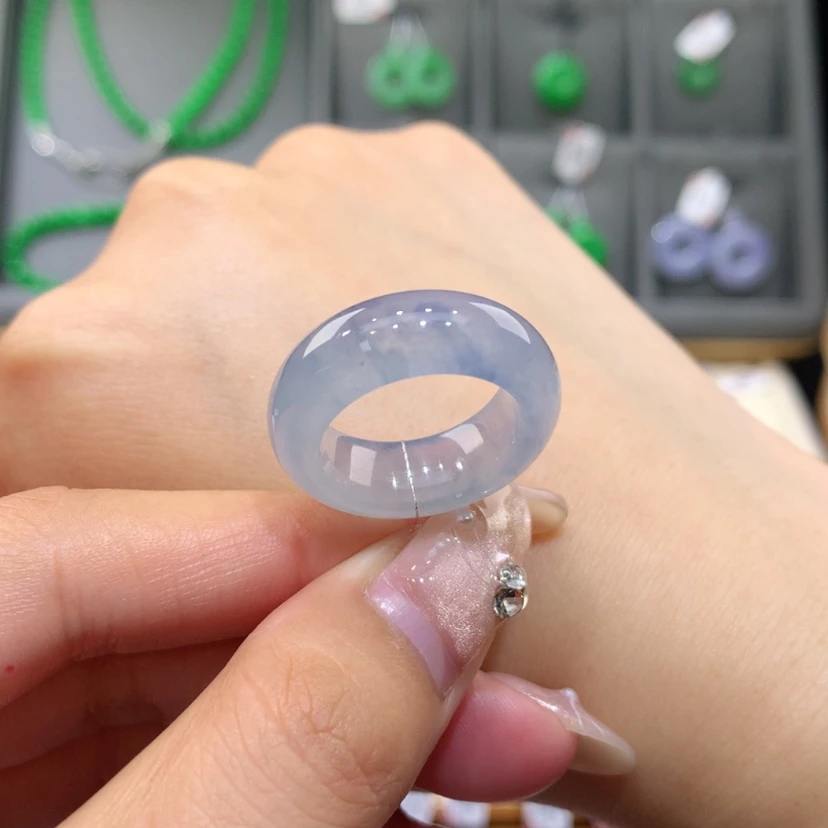 【闪购商品】未镶嵌戒指翡翠11-12号