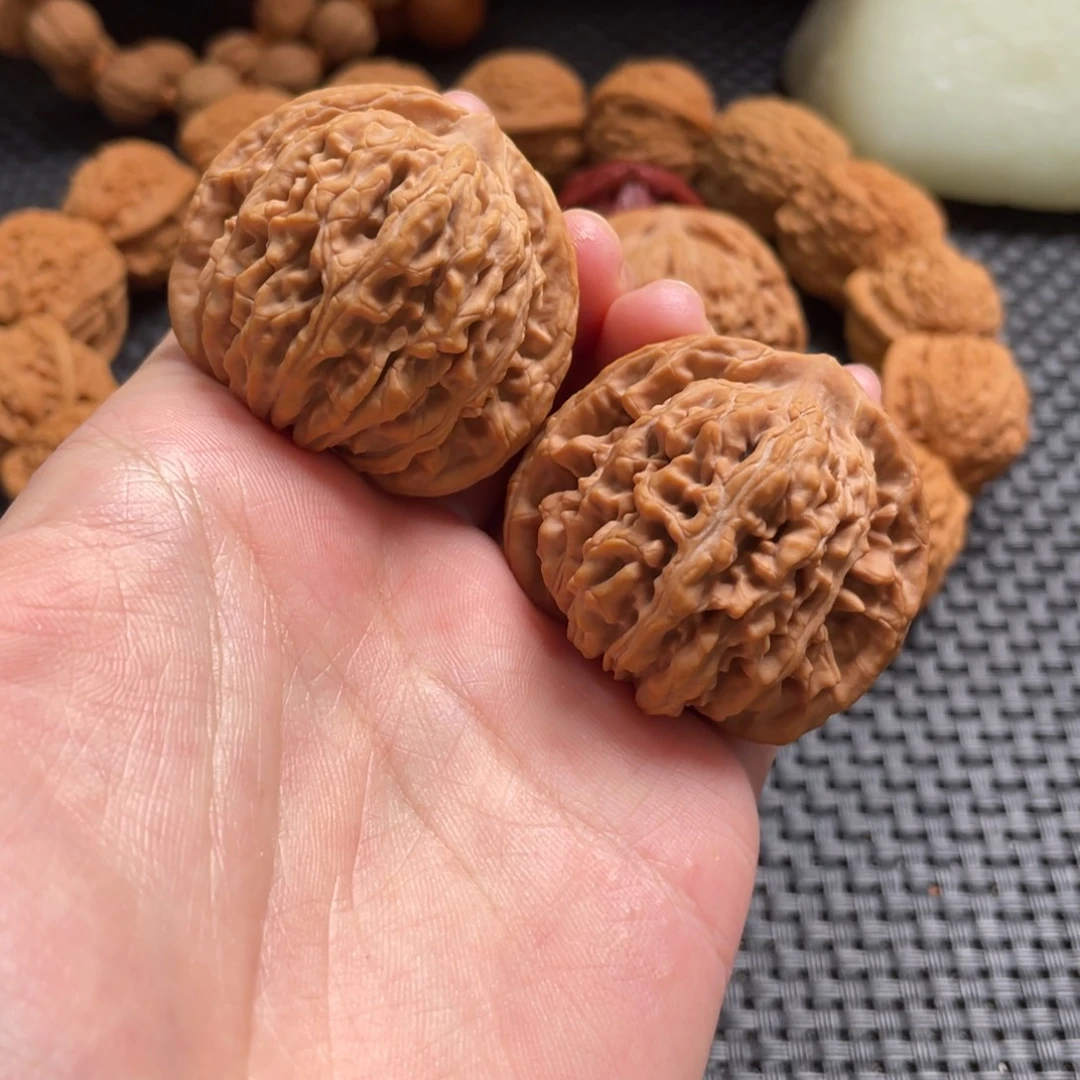 吊坠文玩核桃四座楼42+全品