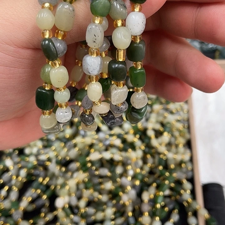 和田玉（糖玉）未镶嵌手链双十一福利