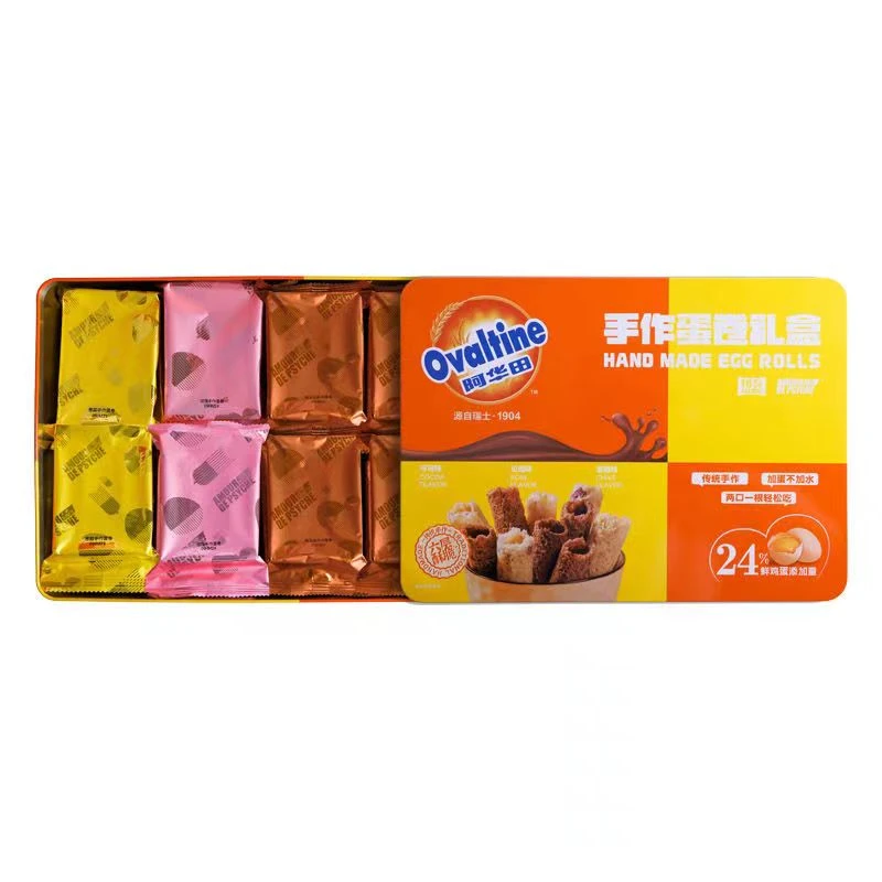 阿华田手作蛋卷礼盒320克内有三种口味【日期到25年10.1日】