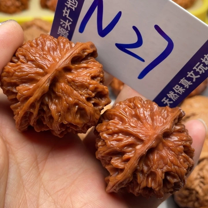 文玩核桃把件苹果42