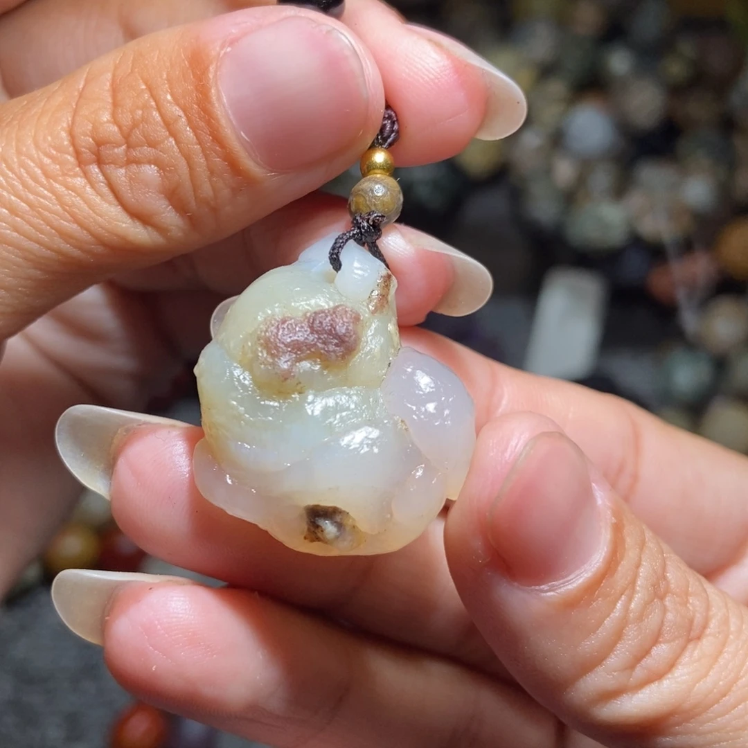 未镶嵌玛瑙/玉髓珠宝半成品