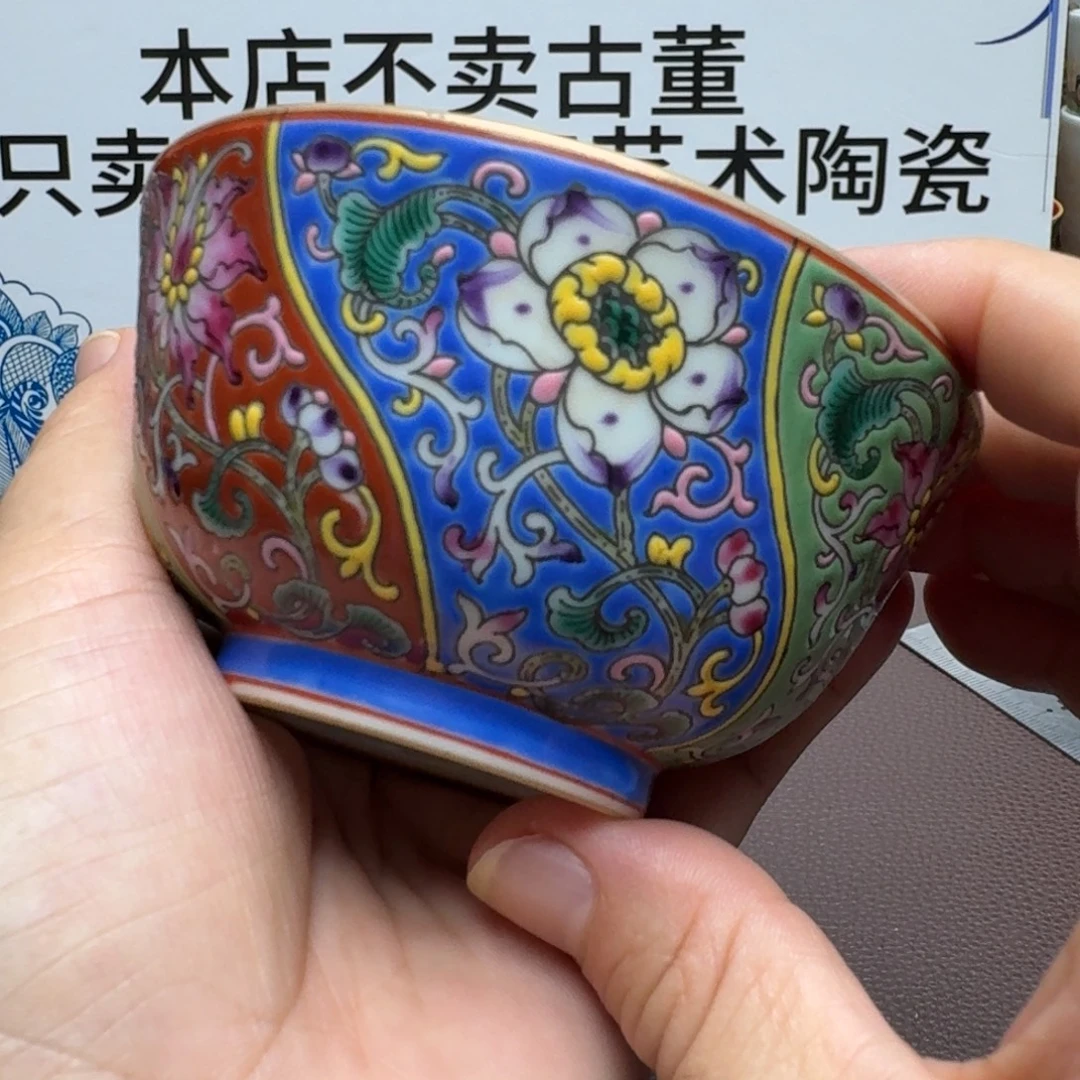 景德镇手工手绘展示